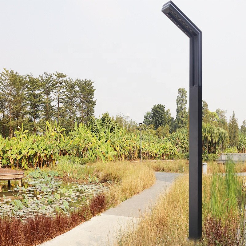 Garden Lamps Outdoor Waterproof 2m/3m/4m/5m/6m Modern Waterproof Garden Light lightning Shaped Community Villa Garden Lamp