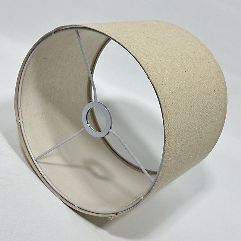 Easily Removable Compactly Packaged Drum Linen Fabric Magic Tape Custom Lampshade Making Supplies