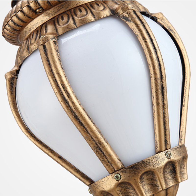 European Style Lawn Waterproof Garden High Pole Villa Outdoor Courtyard High Quality Outdoor Yard Antique Street Cast Iron Lamp
