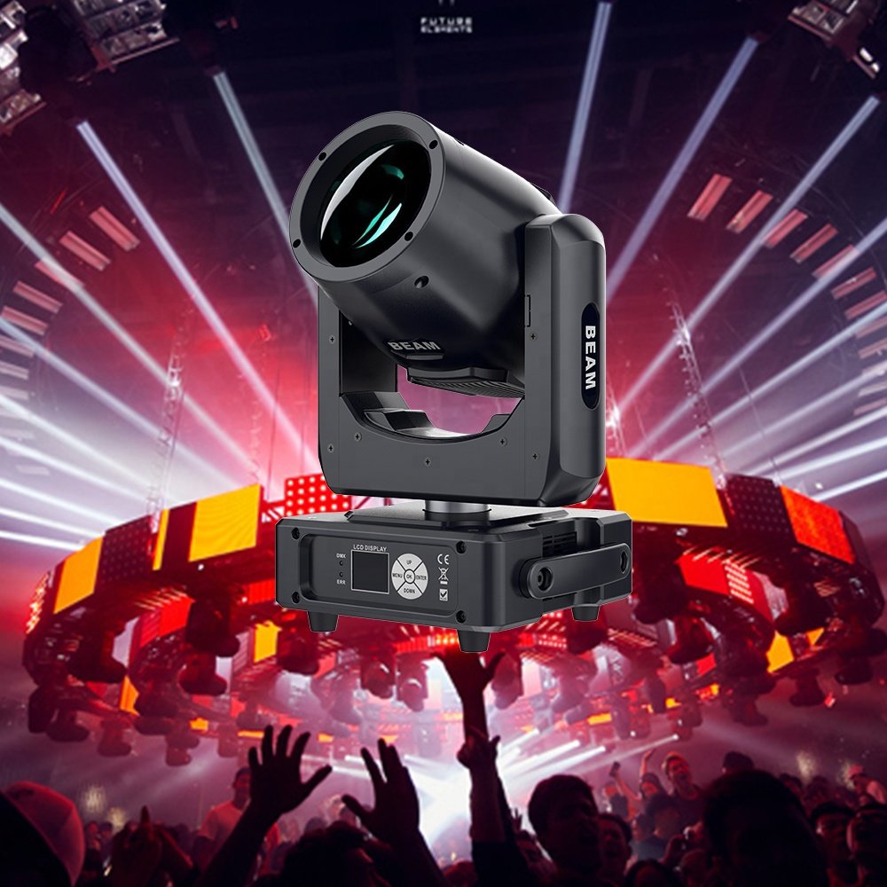 2in1 Mini 230 Beam Moving Head Light Easy to Ship High-Brightness Stage Lights Smaller Size Flycase