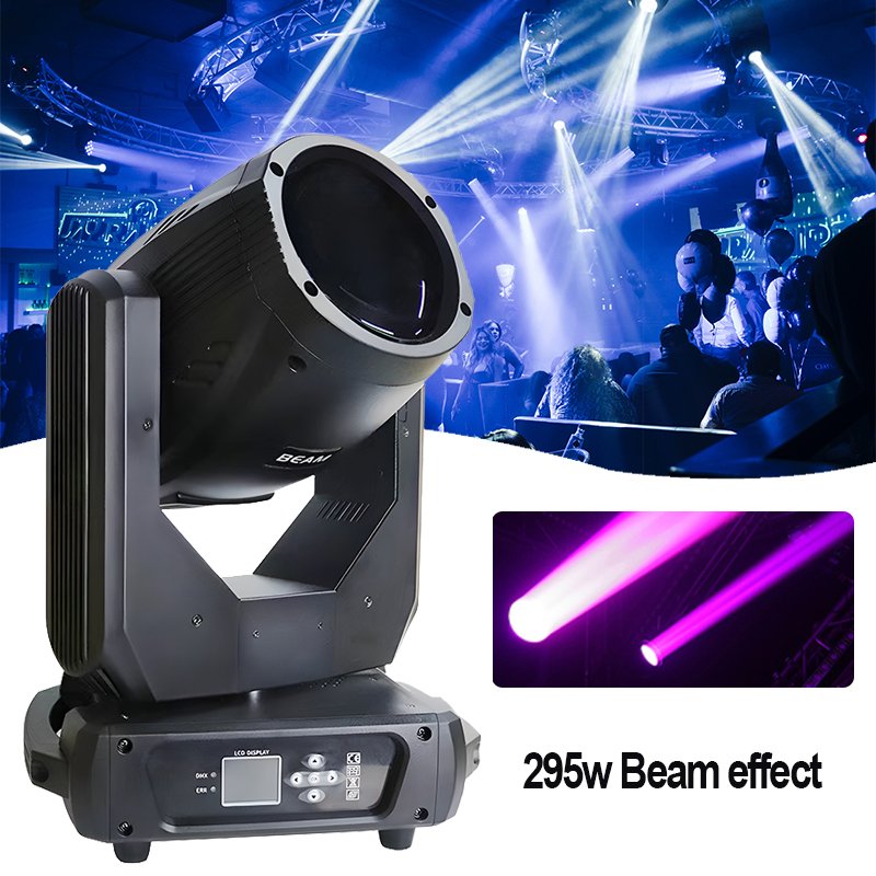 Grace Beam 295w Rainbow 14R Sharpy Moving Head Stage Lights Wedding Night Club MovingHead Light