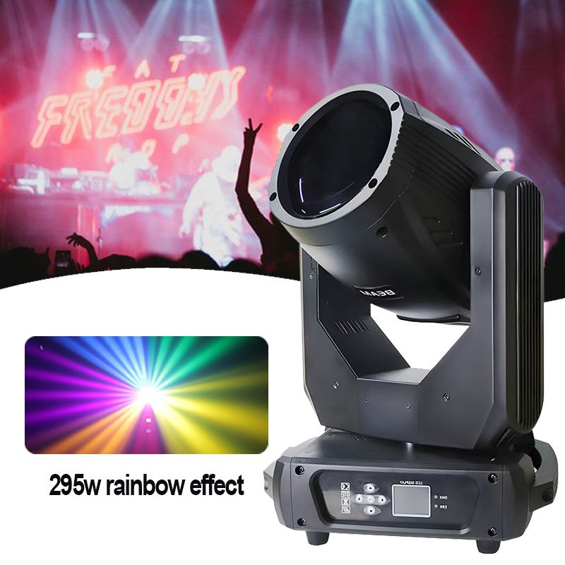 Grace Beam 295w Rainbow 14R Sharpy Moving Head Stage Lights Wedding Night Club MovingHead Light