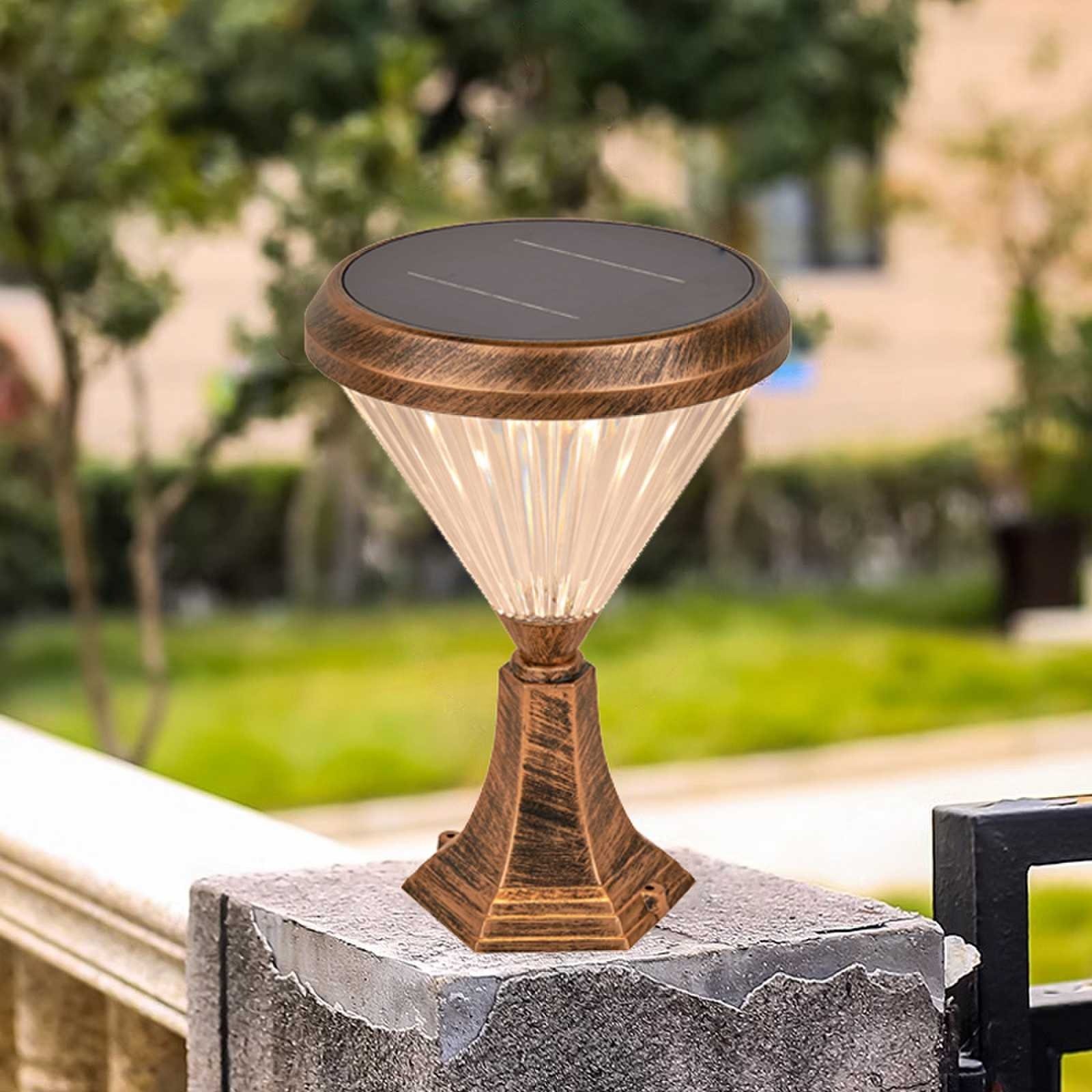 New Wholesale Price Solar Polycrystalline Silicon LED E27 Solar Decorative Thickened Aluminum Courtyard Light