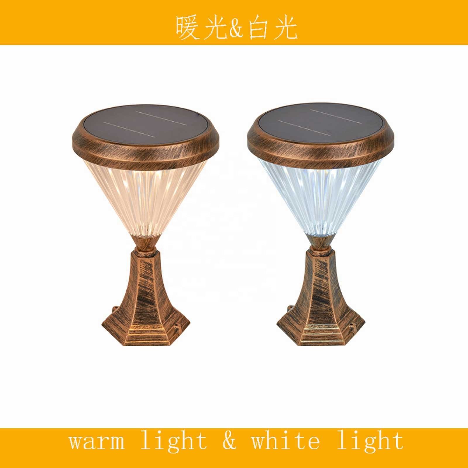 New Wholesale Price Solar Polycrystalline Silicon LED E27 Solar Decorative Thickened Aluminum Courtyard Light