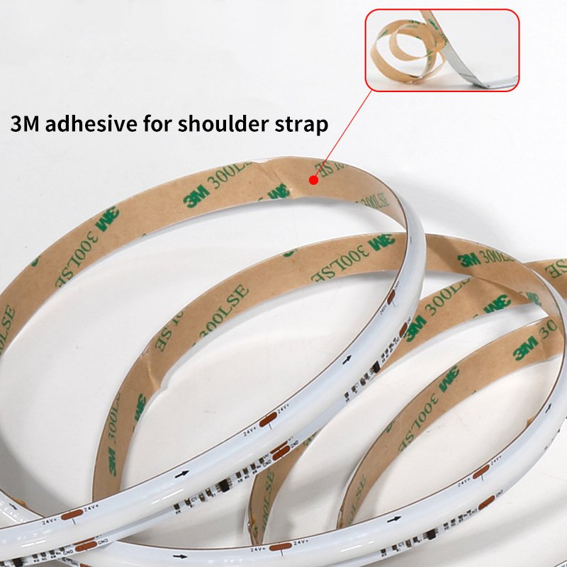 Rgb Dc12v 24v Magic Digital Cob Strip Smart Addressable Rgbic Cob Led Strips 8-12mm Pcb Smart Addressable Rgb Cob Led Strips