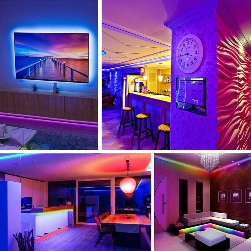 Rgb Dc12v 24v Magic Digital Cob Strip Smart Addressable Rgbic Cob Led Strips 8-12mm Pcb Smart Addressable Rgb Cob Led Strips