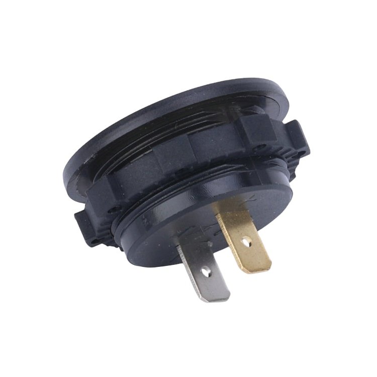 DC 12V Car Waterproof Blue Green Red Color RGB LED Meter Digital Display 5-30V Auto Colorful 24V Digital Voltmeter