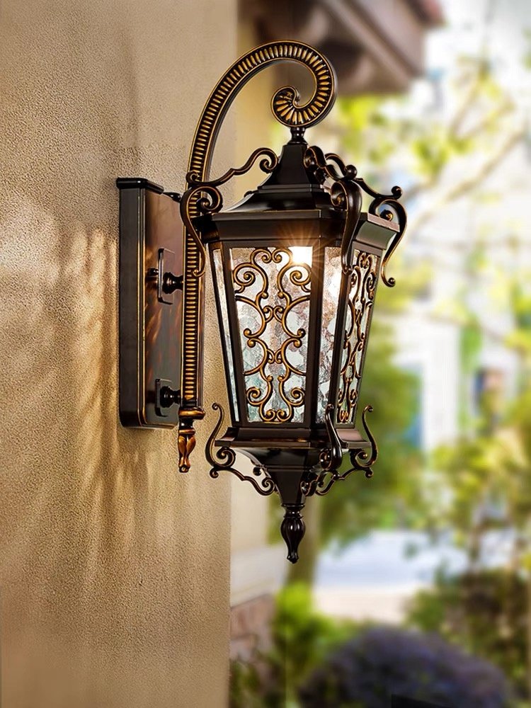 European Style Balcony, Outdoor Garden, Villa, Courtyard Light, Exterior Wall Balcony, Waterproof Wall Light