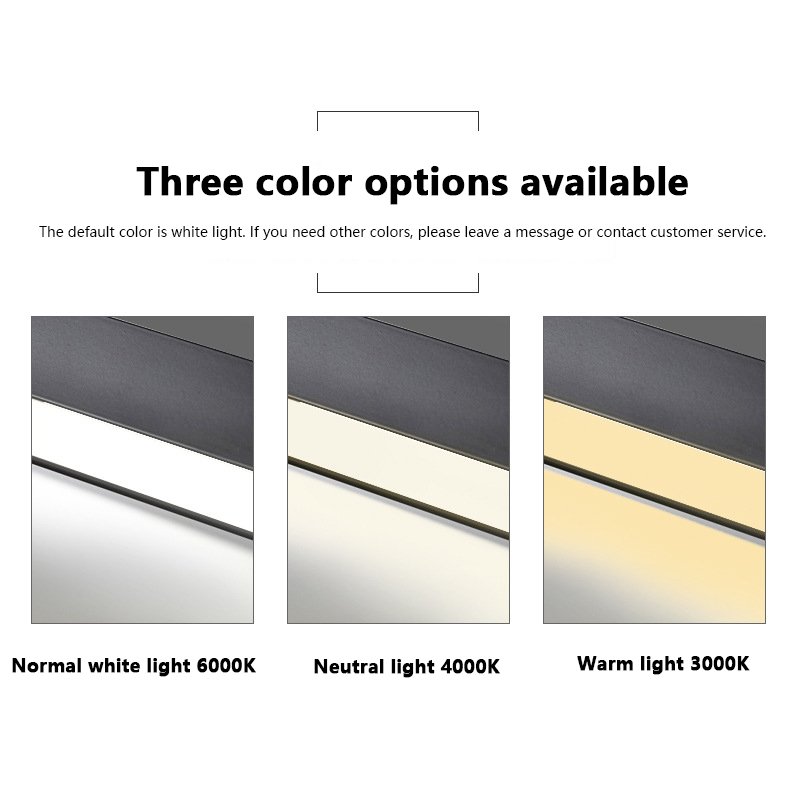Customized High Quality IP54 Waterproof Aluminum Anti-Glare SMD2835 0-10V Dimmable 25W 4FT Led Linear Light 120cm