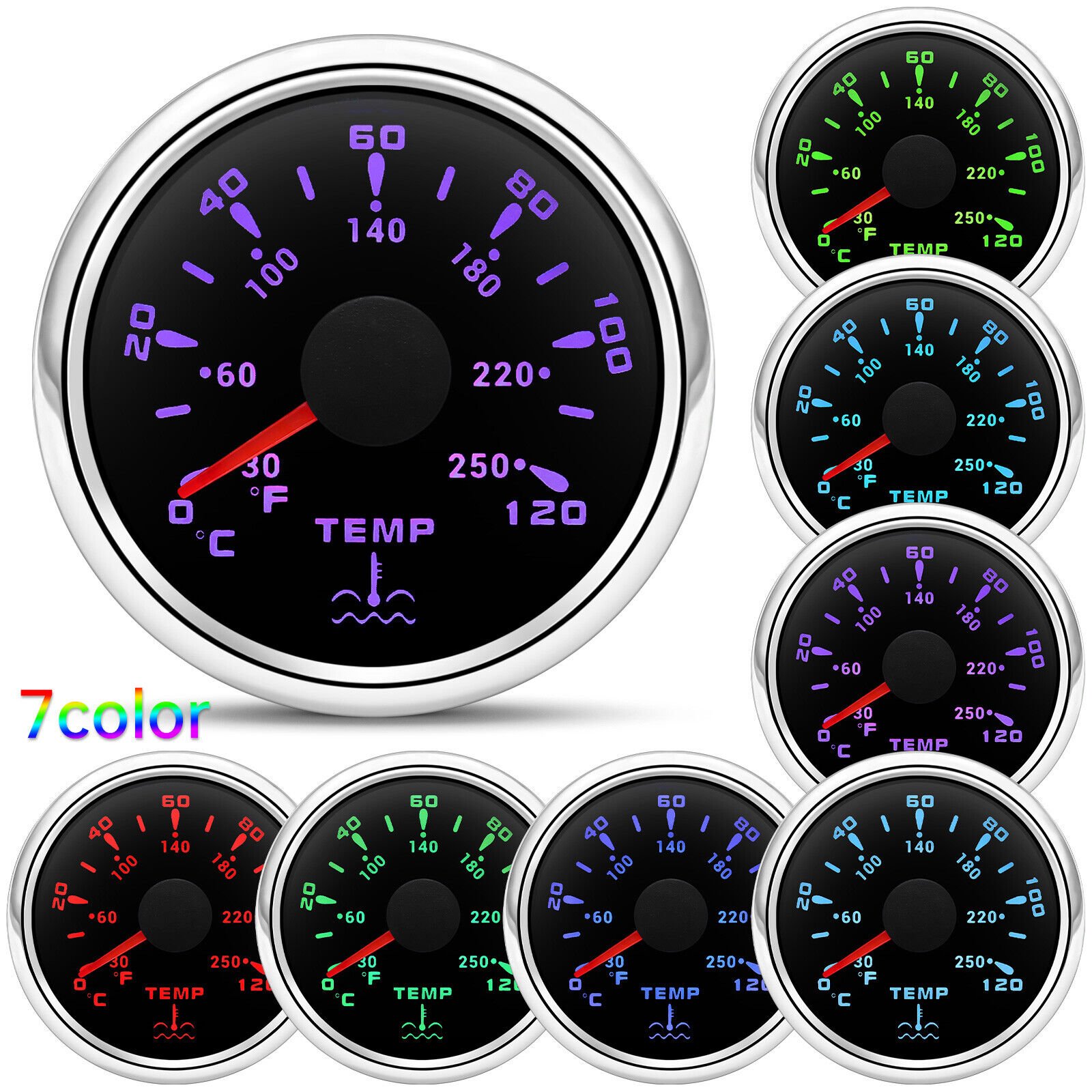 Oil Pressure Gauge Refitted Vehicle Gauges Defi Meter Auto Vdo Racing Gauge