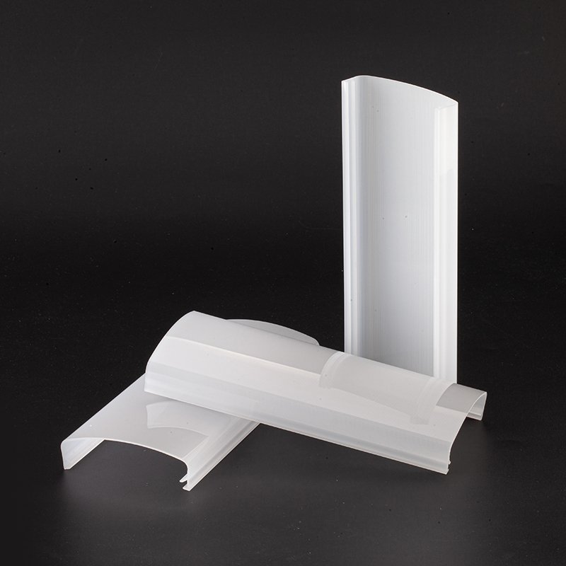 Customized Extrusion Polycarbonate Plastic LED Light Cover LED Strip Light Diffuser