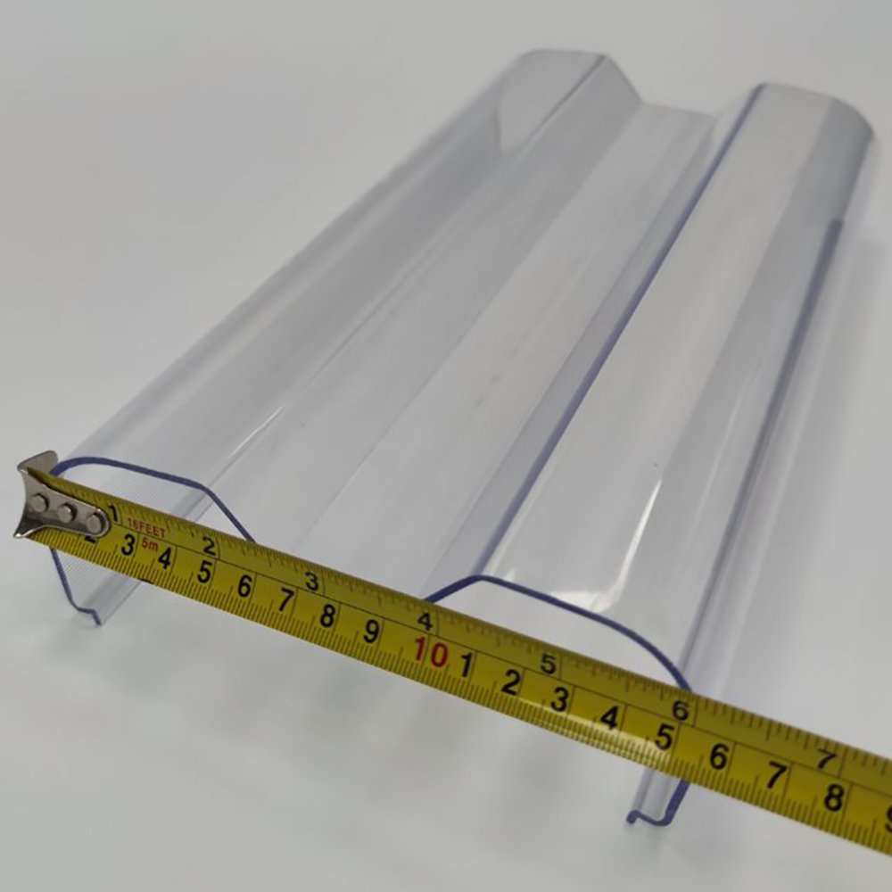 Customized Extrusion Polycarbonate Plastic LED Light Cover LED Strip Light Diffuser
