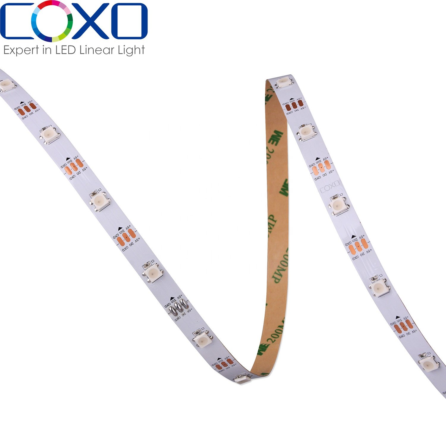 Ws2812b 30leds 6w/m Addressable RGB Led Strip Light