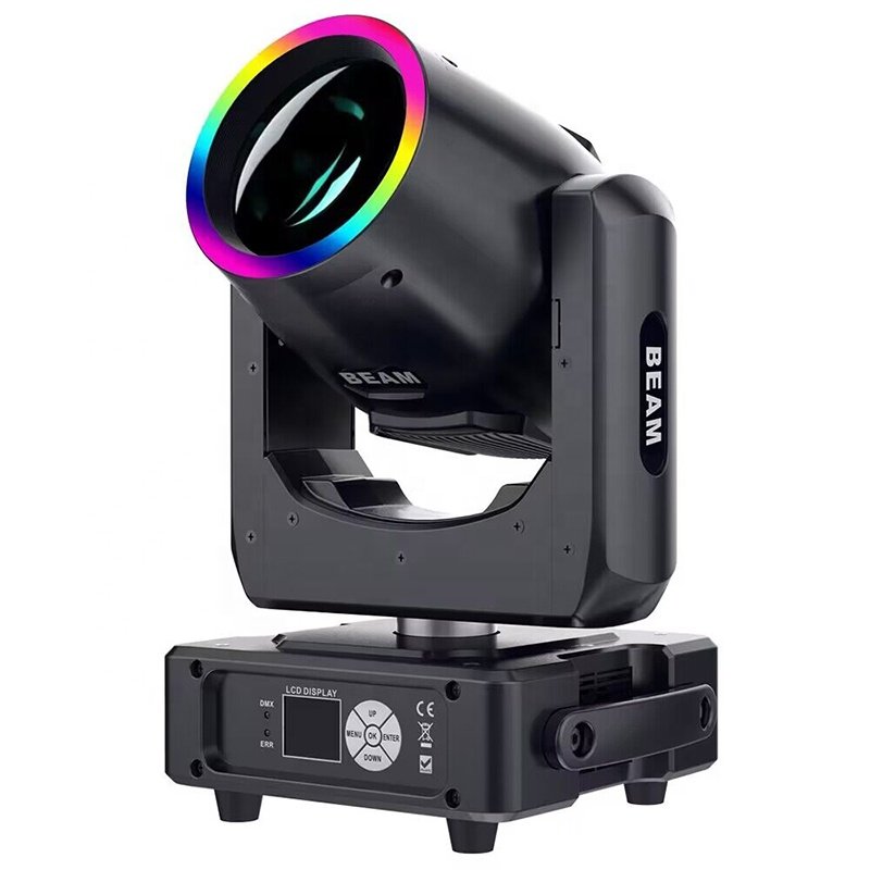 Update Led Strip on Head Mini 230 Beam Moving Light High Bright Stage Lighting Pro DMX 512 Disco DJ Lamp