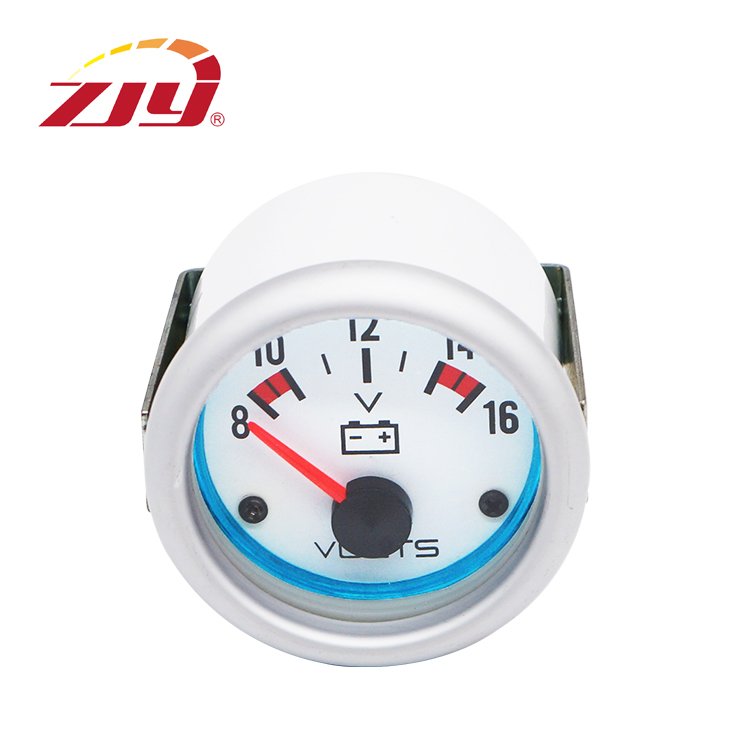 High Quality Autometers Ultra-Lite 52mm Range 8-16Volt Mechanical Voltage Gauge