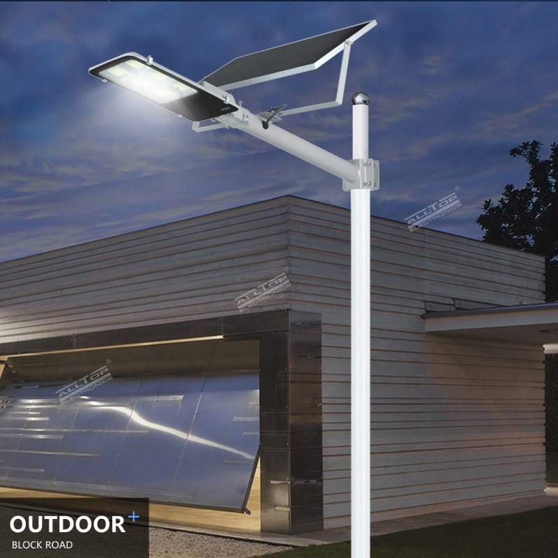 Multiple Models Commercial 5730 Led High Lumen Ip65 Waterproof Die Cast Aluminum Remote Control Polysilicon Solar Street Lights