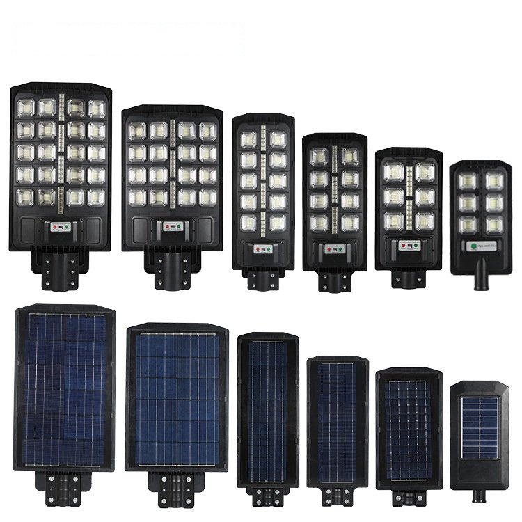 Omsen Promotion 100 200 300 400 W Watt Integrated All in One Solar Led Street Lights Outdoor Waterproof Ip67 for Country Yard