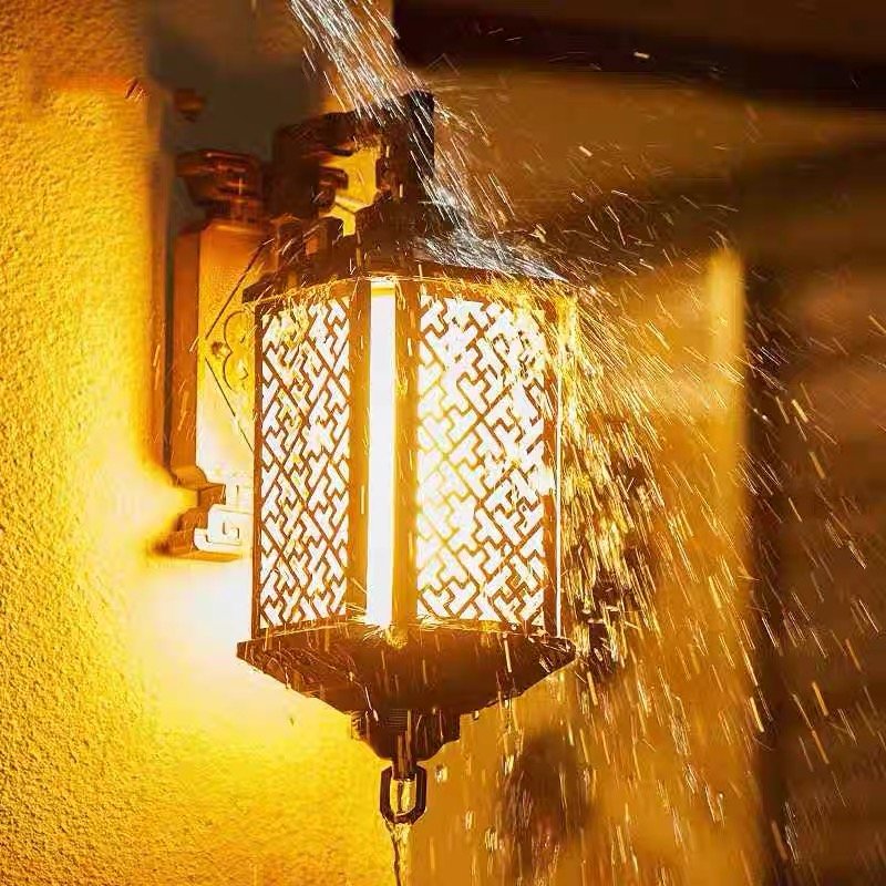European Style Antique IP65 Aluminium Led Outdoor Wall Lamp Vintage Classical Wall Led Light Outdoor for Garden