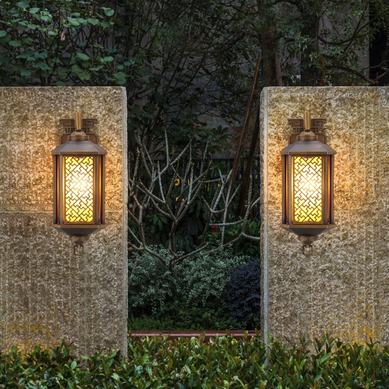 European Style Antique IP65 Aluminium Led Outdoor Wall Lamp Vintage Classical Wall Led Light Outdoor for Garden