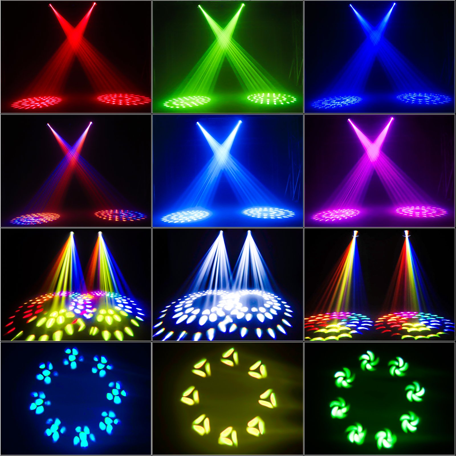 280W 10R 14 Gobo Colorful Fogging Moving Head Lights for Disco Party Bar DMX512 Control Stage Beam Lights