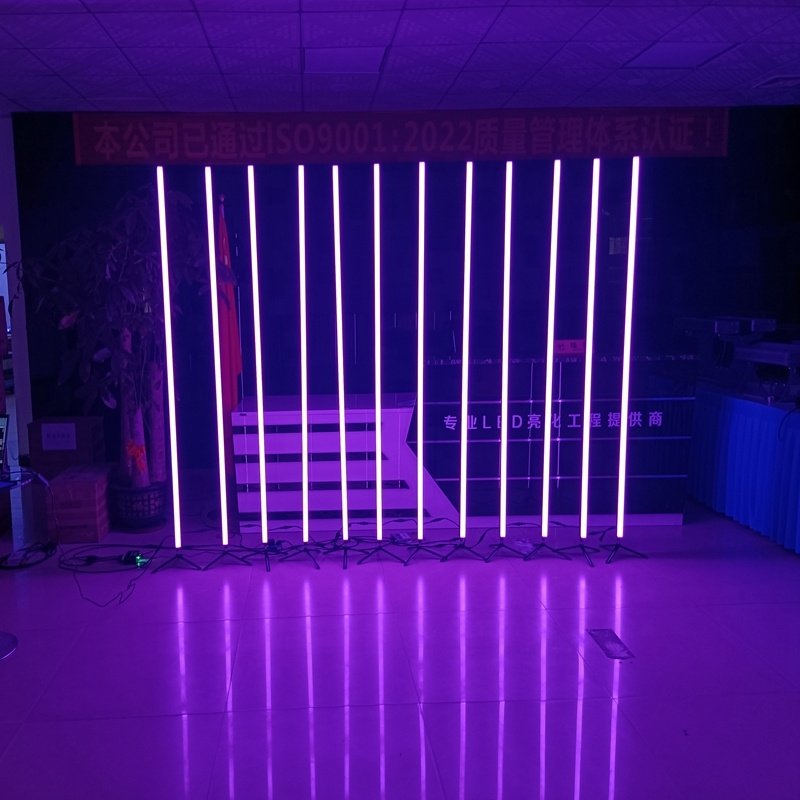 3D Stage Nightclub Decoration DC12V DMX LED Pixel Tube DMX LED Tube Bar Light