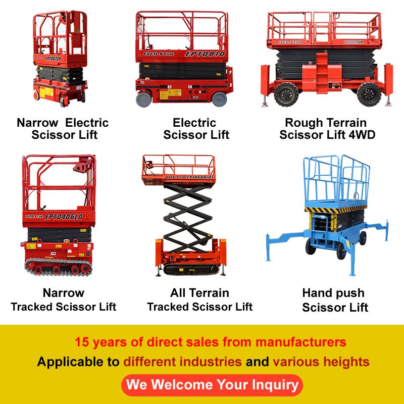 High Quality Self Propelled Cheap Hydraulic Electric Scissor Lift