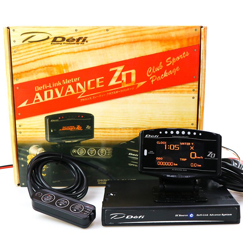 Full Kit Sports Package 10 in 1 BF CR C2 A1 DEFI Advance ZD Link Meter Digital Auto Gauge With Electronic Sensors