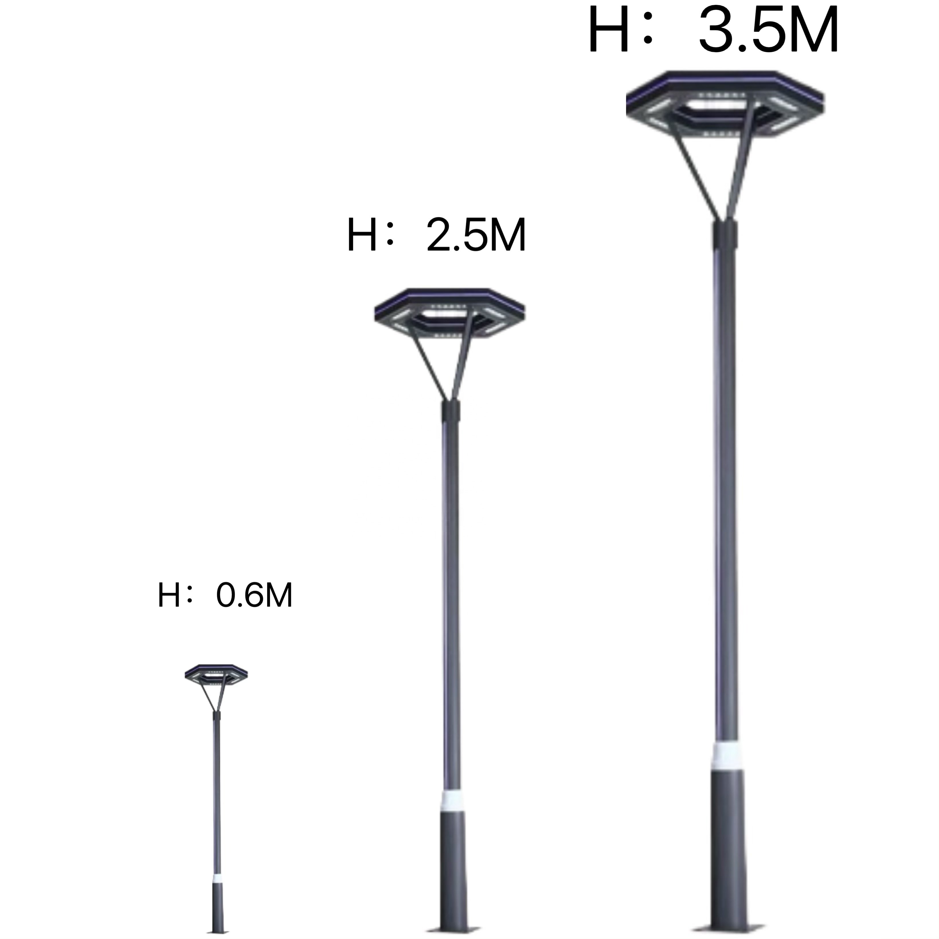Aluminum Profile LED Outdoor Lighting Waterproof IP65 Modern Decorative LED Street Garden Lights with Price Advantage