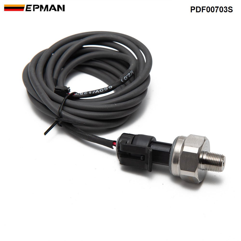 EPMAN JDM Oil Fuel Pressure Sensor Replacement for DF Link BF Series Advance Series Car Meter Auto Gauge EP-PDF00703S