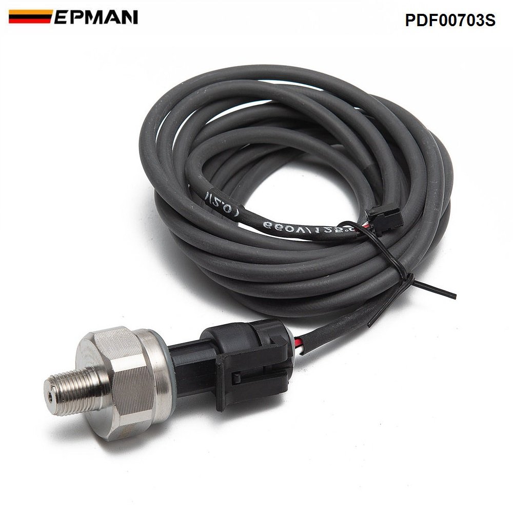 EPMAN JDM Oil Fuel Pressure Sensor Replacement for DF Link BF Series Advance Series Car Meter Auto Gauge EP-PDF00703S