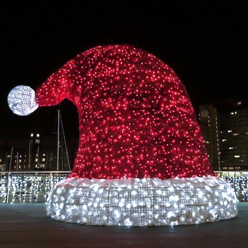 LED 3D Snowman Ornaments Outdoor Sculpture Christmas Holiday Commercial Decorations Art Custom Large Size String Motif Lights