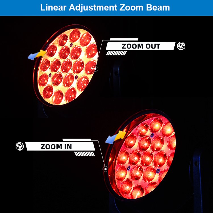 VLTG High Quality 19pcs 15w LED Wash Light Dmx Controller RGBW LCD Touch Screen Display for Night Club Party