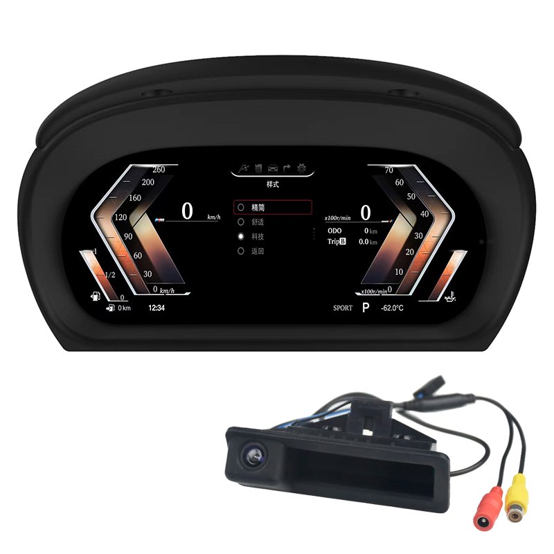 2025 Latest Original Car Digital Cluster for BMW 3 Series E90 E91 E92 E93 LCD Speed Meter Dashboard