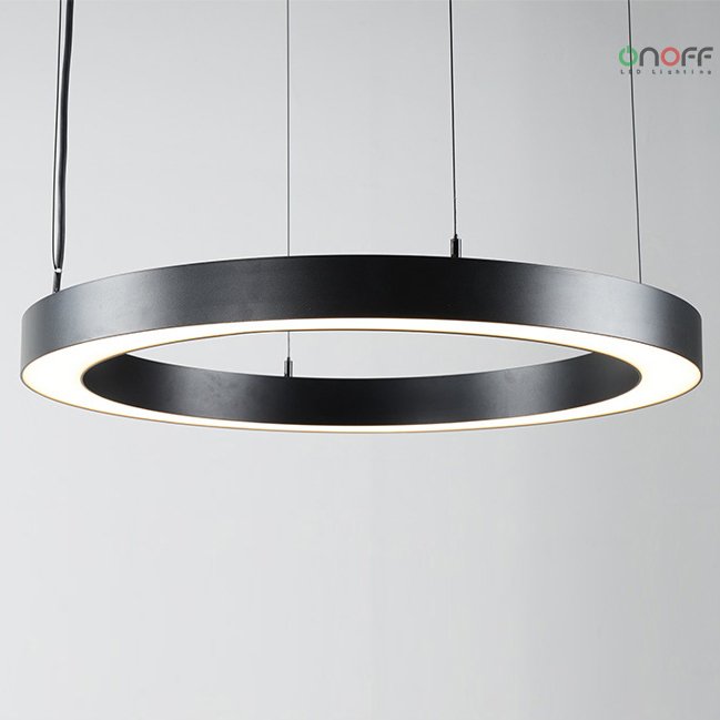 Flicker-free Ceiling Circular Light Big Size LED Aluminum Light Fixtures for Shopping Mall