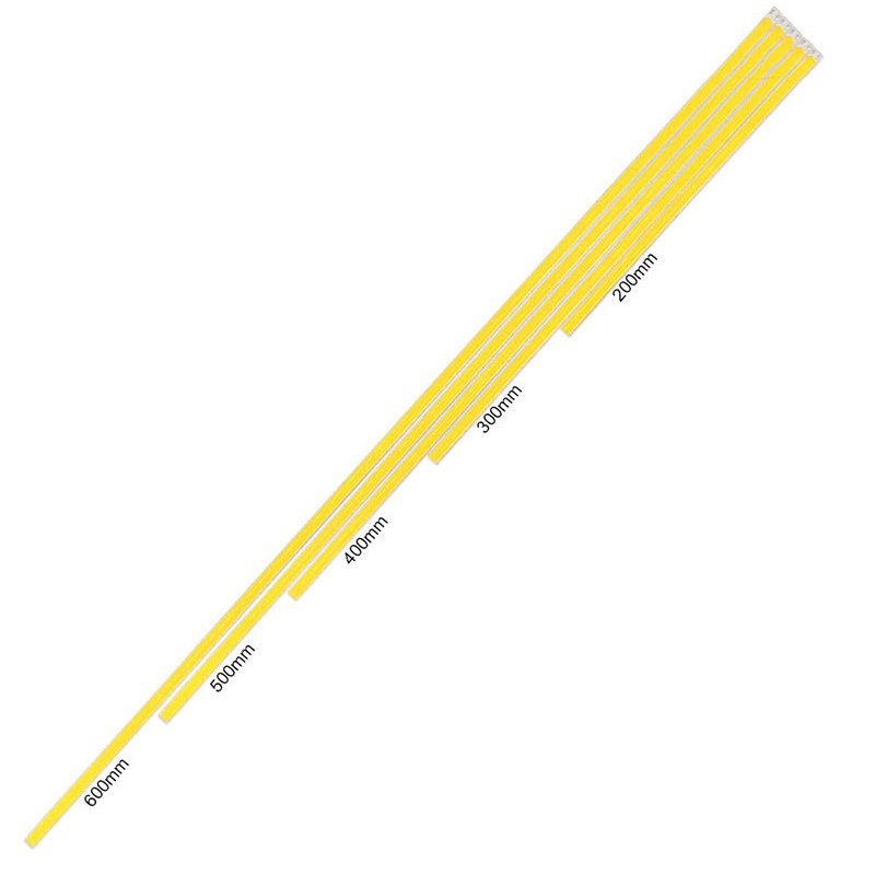 COB Led Light Bar 12V 24V Aluminum Profile 4mm 6mm Dotless 0.4m 0.6m 1m 2m High Density Cabinet Decoration COB Led Hard Strip