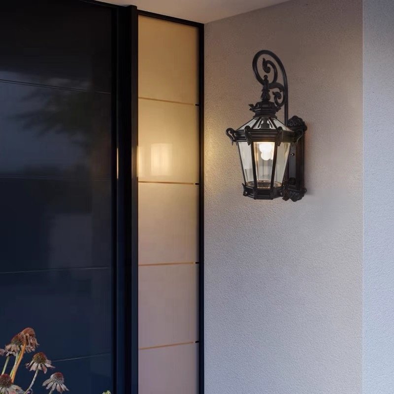 Luxury Antique Style Indoor and Outdoor Waterproof Pendant Light, High-quality Balcony, Living Room, Villa Pendant Light