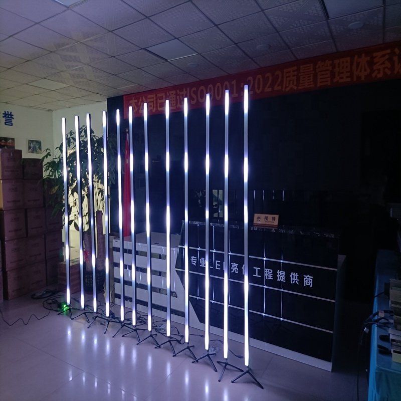 DMX Pixel LED bar Light Led Linear 1meter DC24v 5050RGB Light for Night Club Decor Stage Aluminum Profile LED Strip