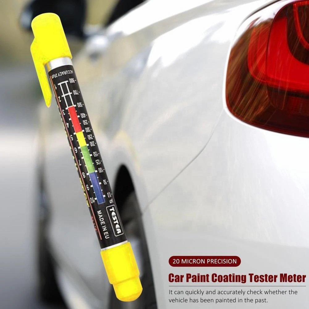 Car Lak Tester Bit Auto Verf Dikte Paint Thickness Meter Gauge Crash Controleren Magnetische Tip Car Paint Thickness Tester Pen