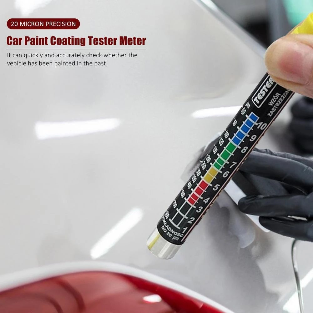Car Lak Tester Bit Auto Verf Dikte Paint Thickness Meter Gauge Crash Controleren Magnetische Tip Car Paint Thickness Tester Pen