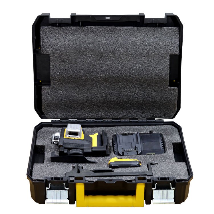 Green Beam 12 Cross Lines Self Leveling 3D Auto Rotary Construction Nivel Lazer 360 Tool Set Laser Level