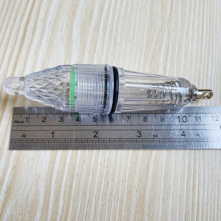 12cm LED Fishing Light Bait Lure Super Waterproof IP68 Underwater Lamp Deep Drop Fish Light
