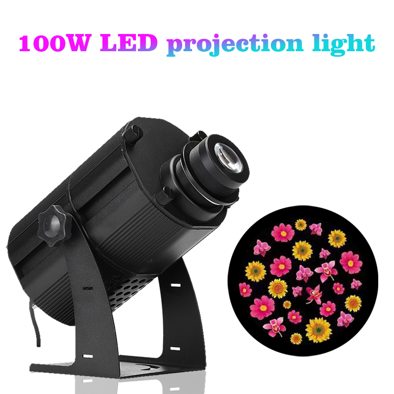 80W High Definition Led logo Light Projector Advertising Outdoor IP65 Waterproof Gobo Projector Light