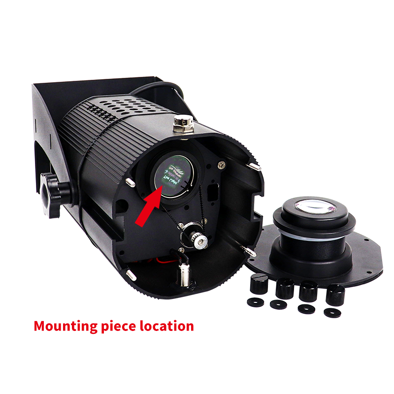 80W High Definition Led logo Light Projector Advertising Outdoor IP65 Waterproof Gobo Projector Light