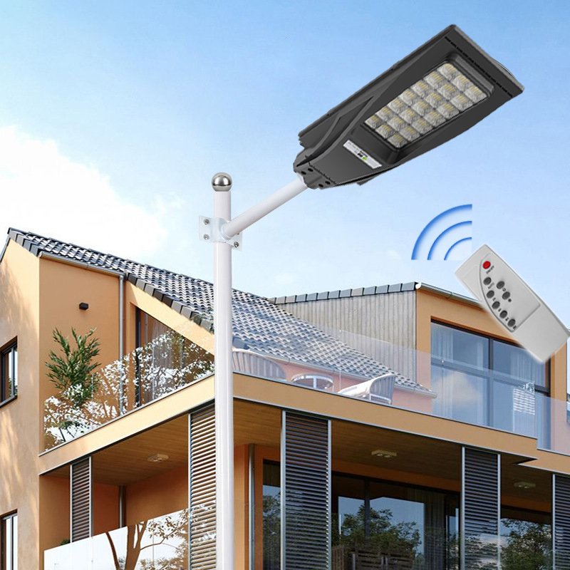 Omsen Jortan Quality Street Light Integrated Water Proof Motion Sensor 300 Watts 300W Led With Auto Dimming Solar Street Light