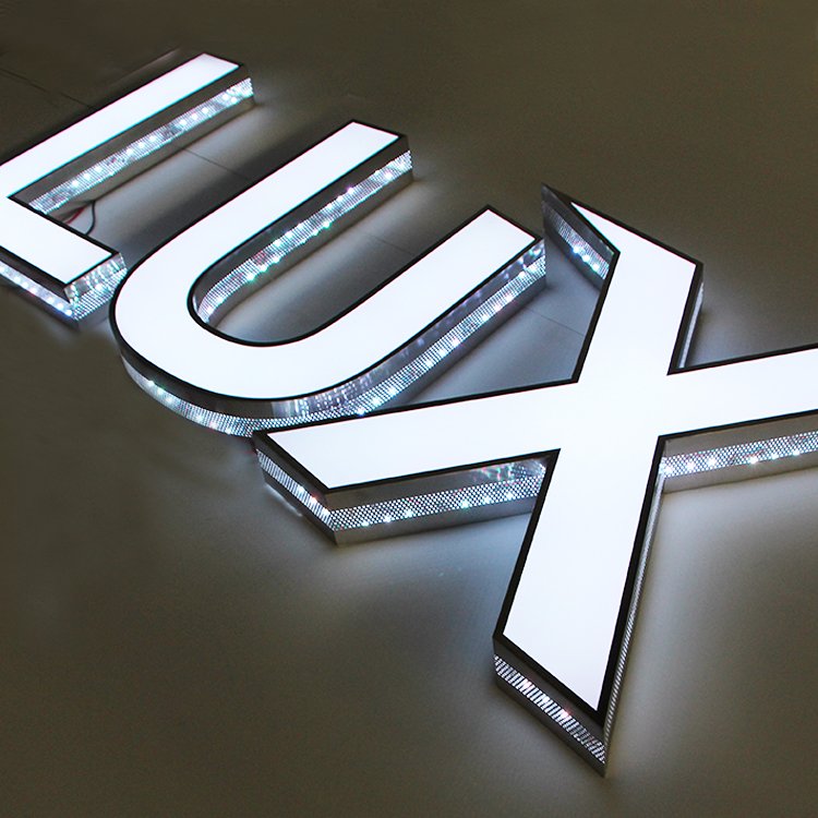 High Brightness Acrylic Led Channel Letters 3d Frontlit Led Letter Sign for Shop Signage