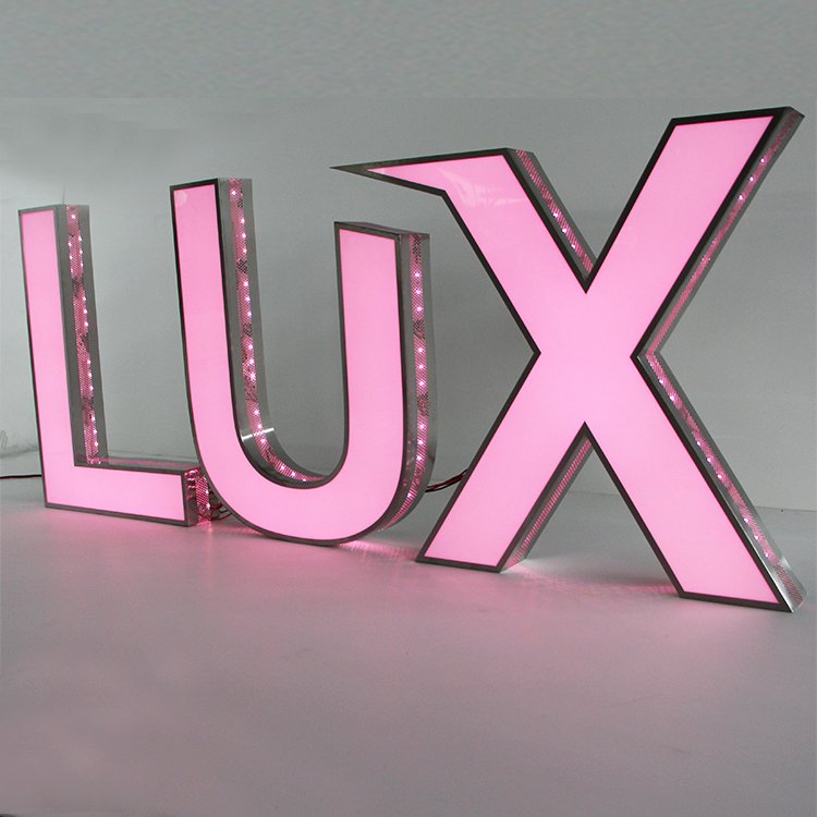 High Brightness Acrylic Led Channel Letters 3d Frontlit Led Letter Sign for Shop Signage