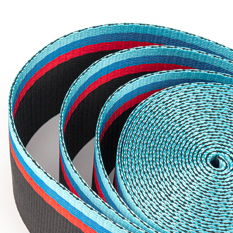 Custom logo Color Webbing High Tenacity Polyester Auto Racing Car Safety Seatbelt for bmw