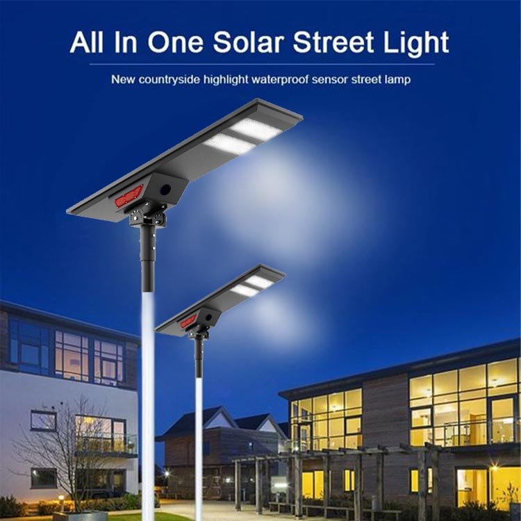 1000w High Lumens Led Outdoor Waterproof Street Light Road All in One Solar Led Street Light