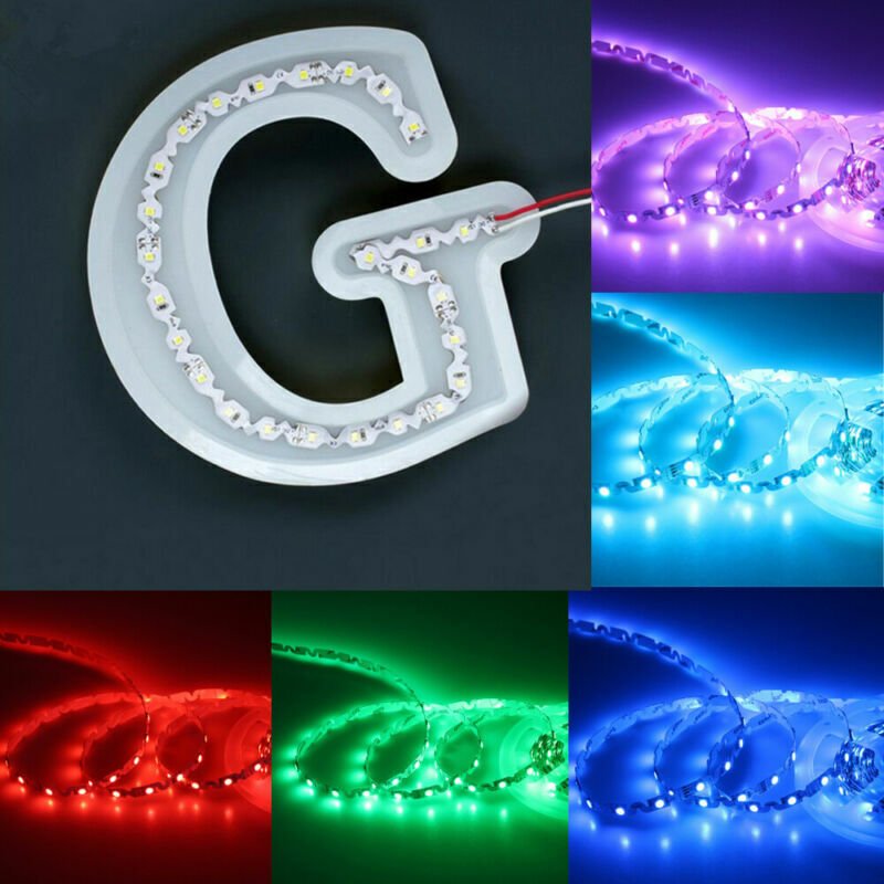 S Shape Zig Zag 2835 Led Strip Light 12V DC 60leds 5M Flexible Lamp for Advertise Sign Lighting