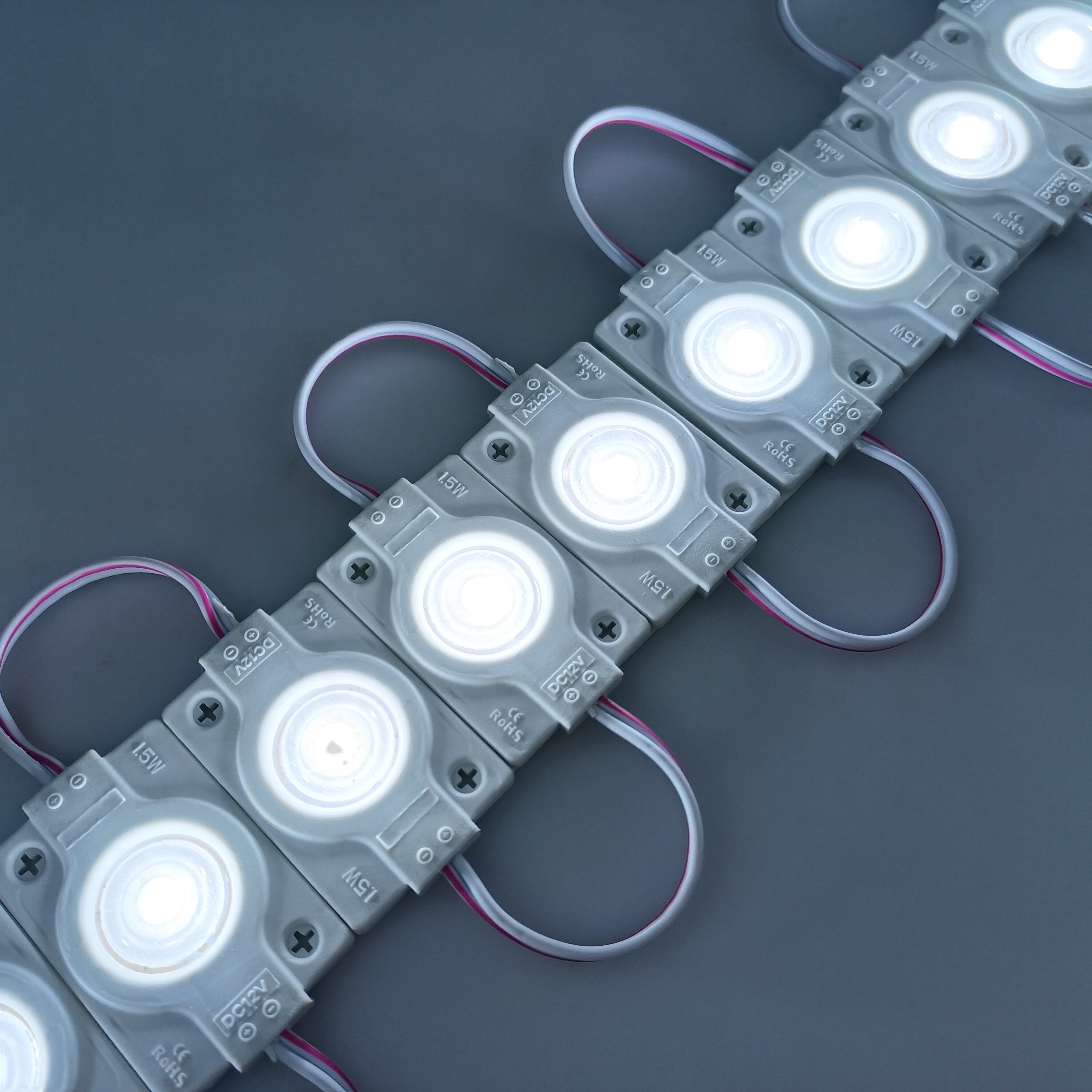 Angle 4830 Lens 1 Led Injection Modules 2.5w Cool White 12v 4931 Cob Single Led Module